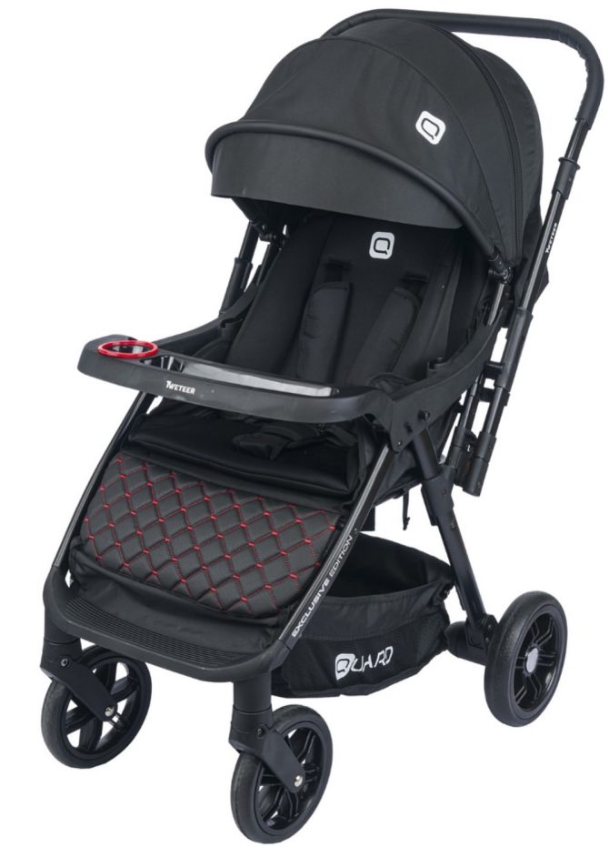 Quard Tweteer  Çift Yönlü Bebek Arabası Kışlık + Ayak Örtüsü