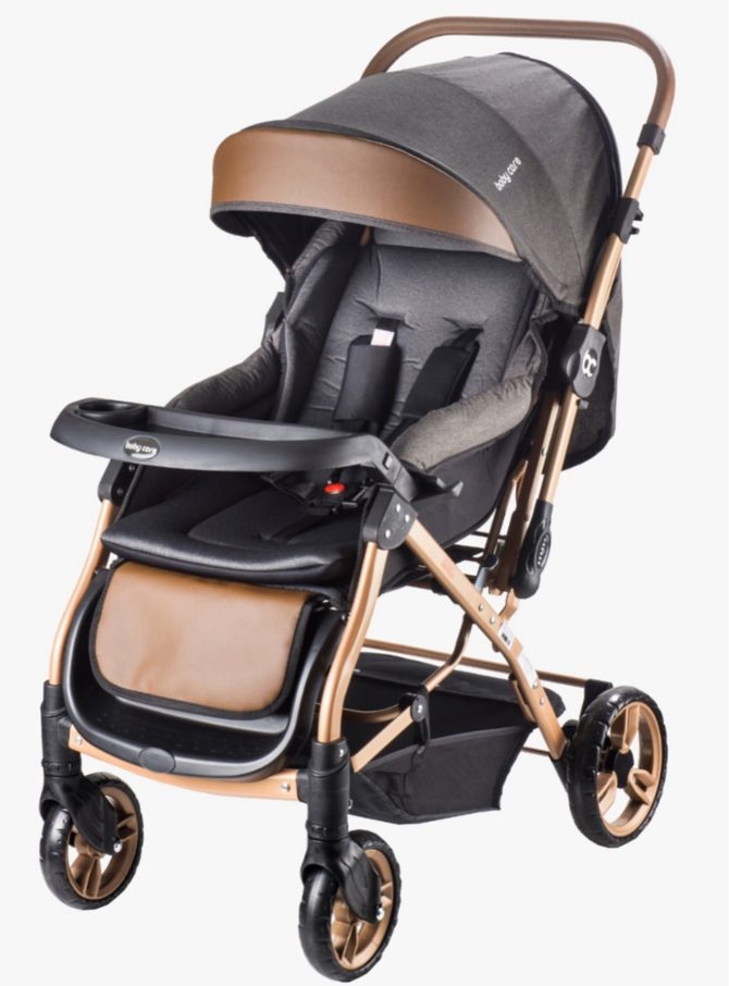 Baby Care Capron Kapanınca Yerde Sabit Duran Çift Yönlü Bebek Arabası - Görsel 2
