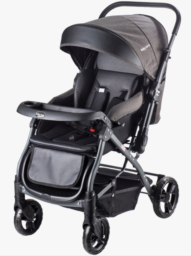 Baby Care Capron Kapanınca Yerde Sabit Duran Çift Yönlü Bebek Arabası - Görsel 3