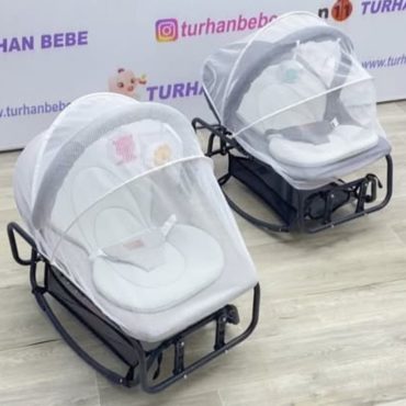 Çift Yönlü Sallanır Sabitlenir Cibinlikli Kademe Ayarlı Geniş Sepetli Oyuncaklı Ana Dizi
