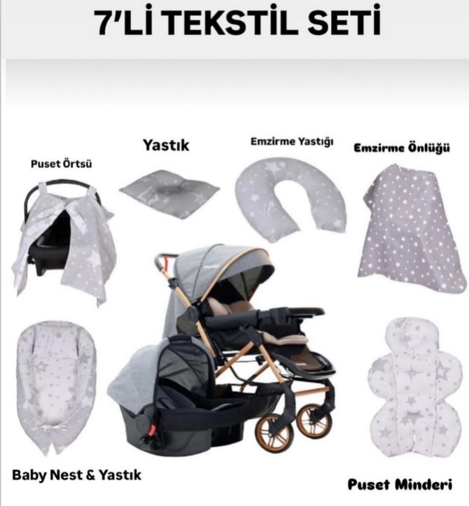 Yeni Doğan OPTİMA Lüx Bebek Çeyiz Seti (22 Parça) - Görsel 4