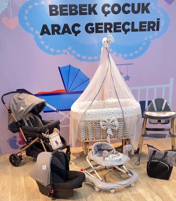 Yeni Doğan Kristal Lüx Çeyiz Seti